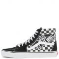 UA SK8-Hi CHECKERBOARD Black/TRUE WHITE