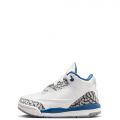 Toddler Jordan 3 Retro White/Metallic Copper-True Blue