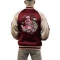 HUF X FREDDIE GIBBS SOUVENIR JACKET Berry