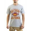 USC Football tee - Gray/R/Yell GRAY/RED/YELLOW