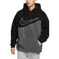 Sportswear Swoosh Sherpa Pullover Hoodie Black/Anthracite/White