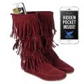 Fringe Pocket Boot Cherokee-03 Red