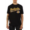 Lakers Script T-Shirt  Black