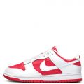 Dunk Low  University Red/White-Total Orange