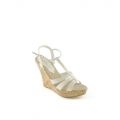 Iris-H Wedge Sandal Off-White