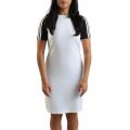 Adicolor 3-Stripes Raglan Short Sleeve Dress White/Black