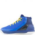 Kid's CURRY 3 "AWAY" Basketball Sneaker Blue/Yellow