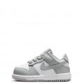 Toddler Nike Dunk Low White/Lt Smoke Grey-White