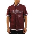 MLB Philadelphia Phillies Warm Up Jersey  Wine