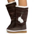 Snowy-01 Snow Boots Brown