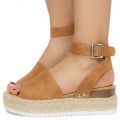 Platform Sandal TAN NBPU