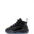 Pre-School Jordan 11 Retro "Gamma Black/Gamma Blue-Black-Varsity Maize