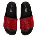 Cape Robbin Moira-67 Women's Red Slides Red