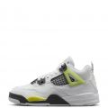 Pre-School Jordan 4 Retro "Light Lemon Twist White/Lt Lemon Twist-Lt Graphite
