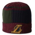 Lakers Beanie Wine