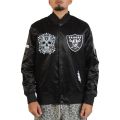Las Vegas Raiders Dia De Muertos Jacket  Black