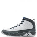 Air Jordan 9 Retro "Flint Grey White/French Blue-Flint Grey
