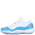AIR JORDAN 11 RETRO LOW BG WHITE/UNIVERSITY BLUE