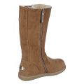 Kids Fur Interior Boot Urban Buckle Chestnut/Nature/Gold