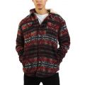 Tribal Hooded Overshirt Multi color