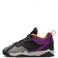 Grade-School Air Jordan MVP 92 Oil Grey/Viotech-Cave Stone-Dark Sulfur