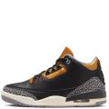 Air Jordan 3 Retro Black/Fire Red-Metallic Gold-Cement Grey