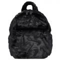 Faux Fur Mini Backpack (6L) Black