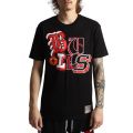 NBA Chicago Bulls Hyper Type T-Shirt  Black