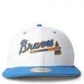 NEW ERA CAPS Braves Red Gold 59Fifty Fitted Hat 70740082 - Shiekh