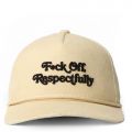 Respectfully Corduroy Snapback Sand