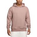 Air Jordan Wordmark Fleece Pullover Hoodie Pink Oxford