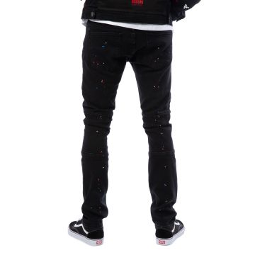 REASON AC/DC Ready Jeans SU-107BLK - Shiekh