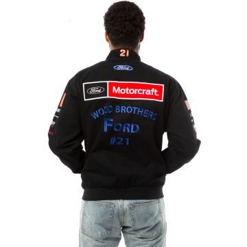 JH DESIGN Ford Motorcraft Nascar Racing Jacket MDB303MC20-BLK - Shiekh