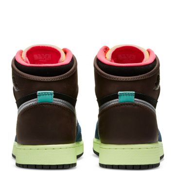 Air Jordan 1 High OG âBio Hackâ Baroque Brown/Black-Laser Orange-Racer Pink â Fit Sporting Goods