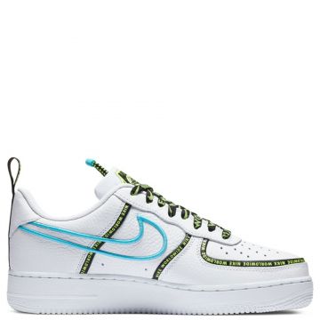 air force 1 07 white black blue fury