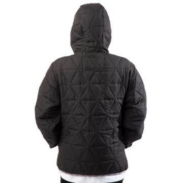 HUF Polygon Quilted Jacket JK00312-BLK - Shiekh