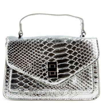 mini silver clutch