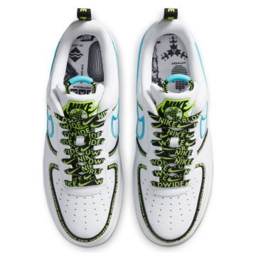 air force 1 07 white black blue fury