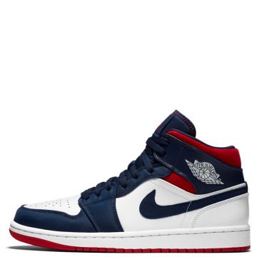 red white and blue jordan 1
