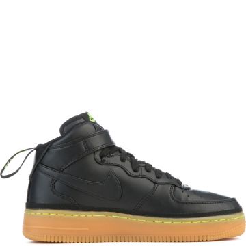 Air Force 1 Mid LV8 (GS) Black/Lime Green/Gum