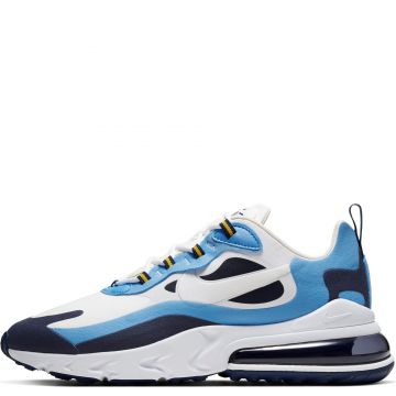 air max 270 react white/midnight navy/university blue/white