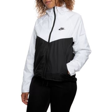NIKE Sportswear Windrunner Jacket White/Black BV3939 101 - Shiekh
