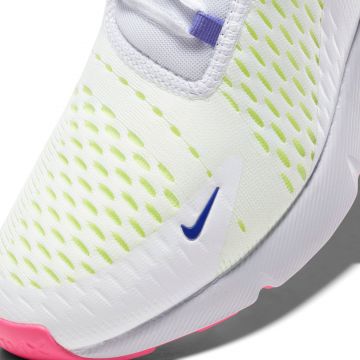 nike air max 270 white volt pink blast indigo