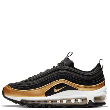 nike air max 97 gs black gold