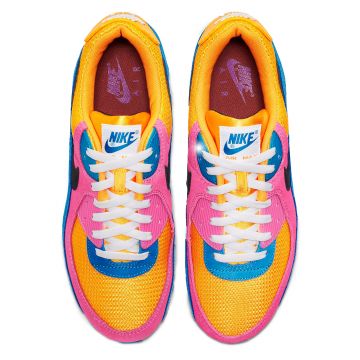 gold and blue air max