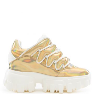 ANTHONY WANG Soursop-05 Chunky Sneakers SOURSOP-05-GLD - Shiekh