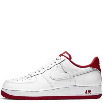 air force 1 07 white university red white