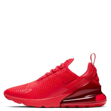 air max 270 trainer white / black / university red