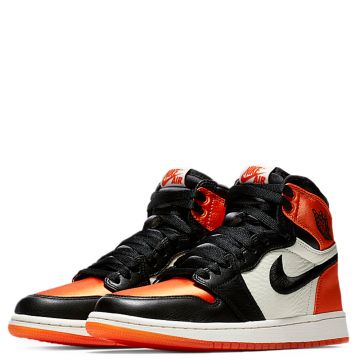 WOMEN'S AIR JORDAN 1 RETRO HIGH OG BLACK/STARFISH/SAIL