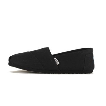 toms black canvas women's classics